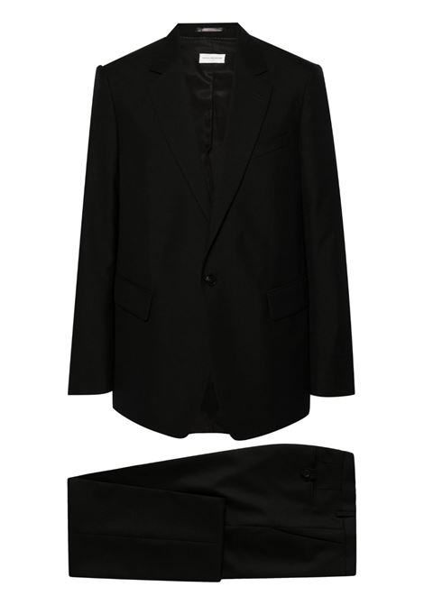 Black Keller single-breasted suit - men DRIES VAN NOTEN | 2410203028218900